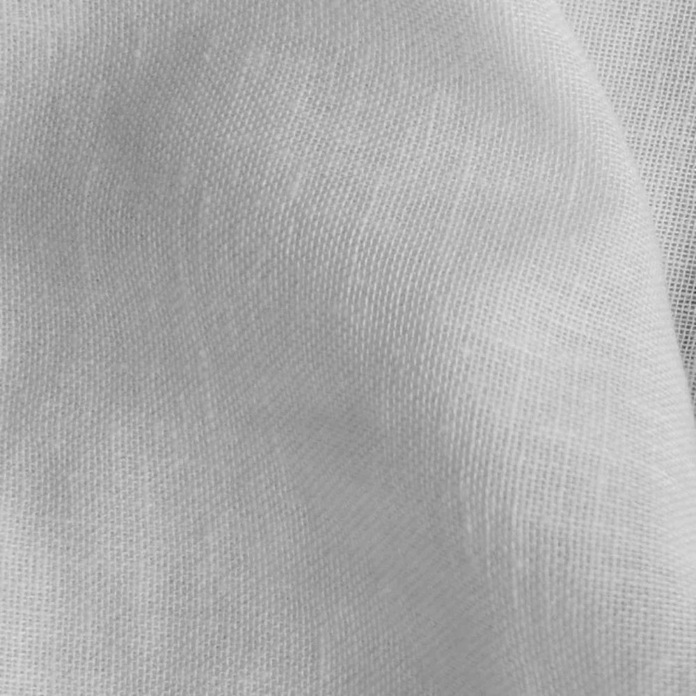 Kira weiße, transparente, weiche Dachvorhänge aus Baumwollmischung