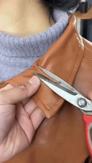 Sandsberg | Selbstklebendes Stoffleder-Patch