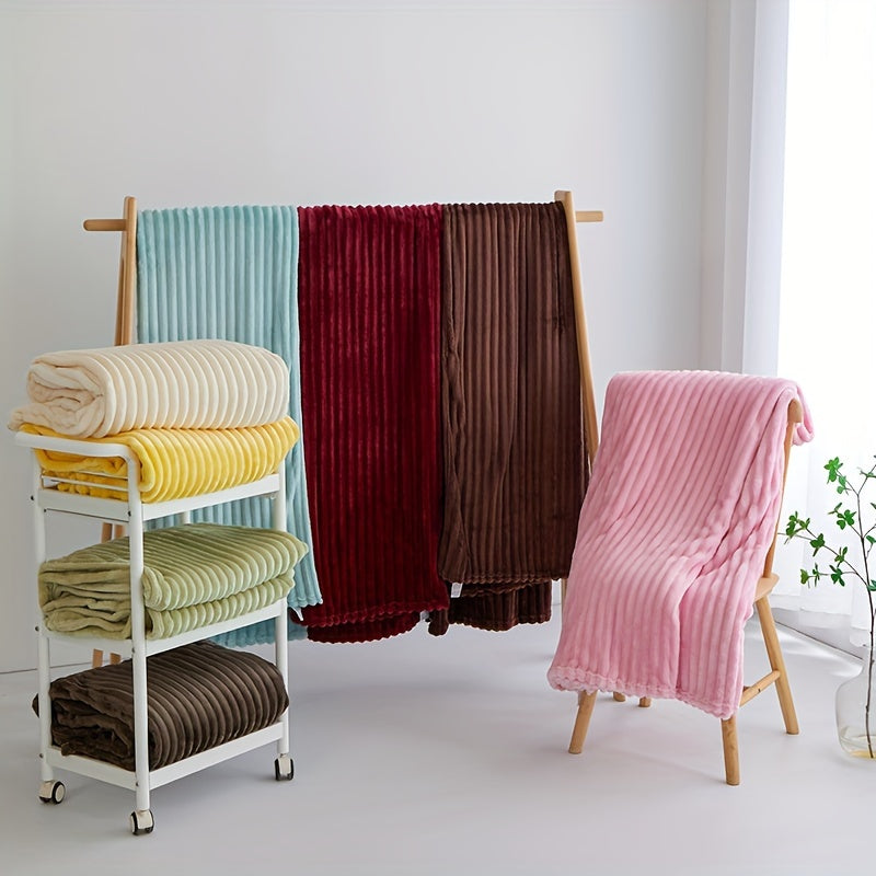 Luxe Flanell Polyester Decke – Ultimativer Komfort & Wärme