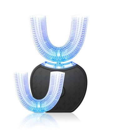 Zahnbürste Doppelseitig Elektrisch Wasserdicht LED USB *NEU