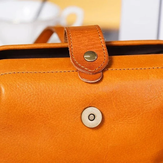 Echtes Leder Retro Handmade Tasche