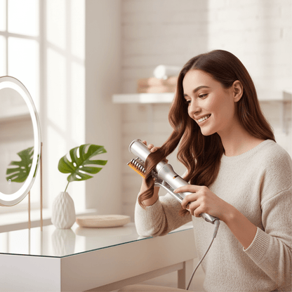 Sandsberg | 2-in-1 Rotierende Haarbürste für müheloses Styling