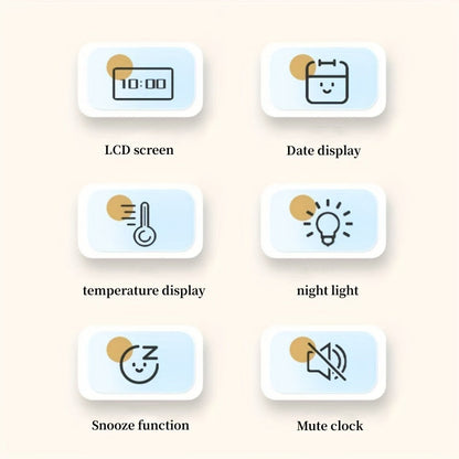 Sandsberg | Slim LCD Digitaler Wecker