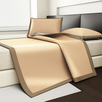 Sandsberg | AeroCool Kühler Matratzenschutz – Atmungsaktive Eis-Seiden-Bettbedeckung für heiße Schläfer