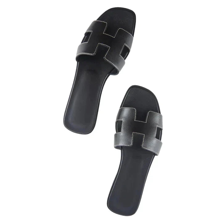 Luxuriöse flache Sandale | Unisex