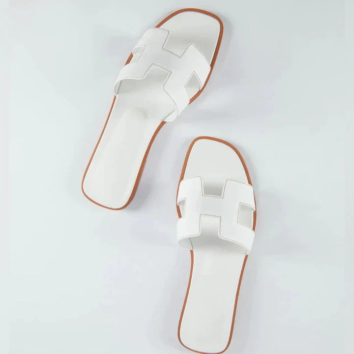 Luxuriöse flache Sandale | Unisex
