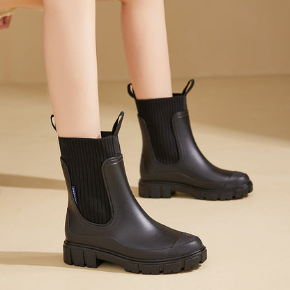 Sandsberg | Gummistiefel - Wasserdicht mit rutschfester Sohle, Perfekt für regnerisches Wetter