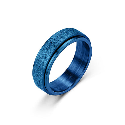 Drehbarer Angstring-Ring in allen Farben reduziert Stress *NEU