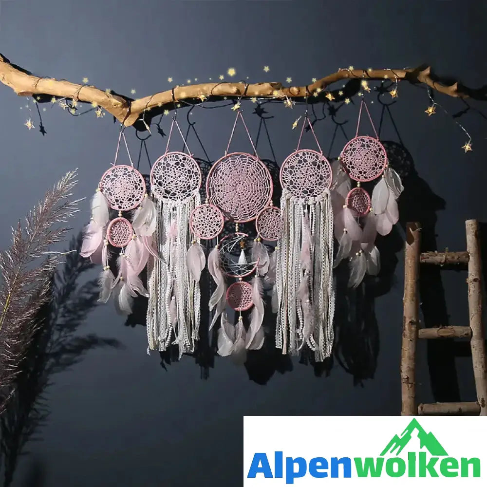 Feder Traumfänger Wanddekoration (5 Stück)