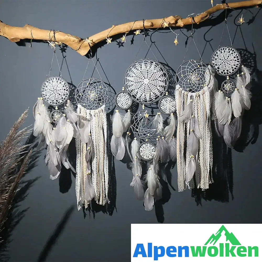 Feder Traumfänger Wanddekoration (5 Stück)