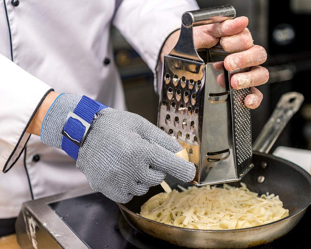 Sandsberg | Safehands - Metallhandschuh mit Edelstahlgitter (1+1 gratis)