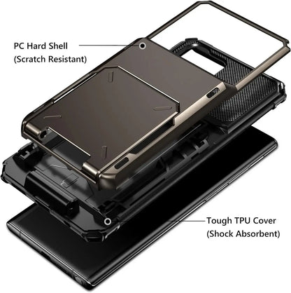 StealthGuard SecureCard Wallet Case für Samsung Galaxy S24