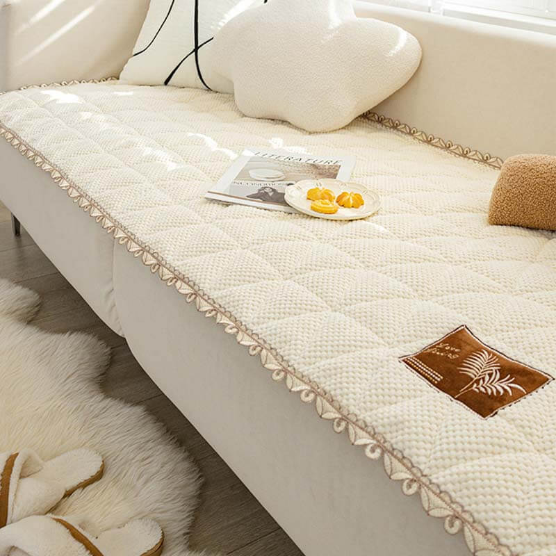 Brotform Chenille Rutschfeste Couchdecken