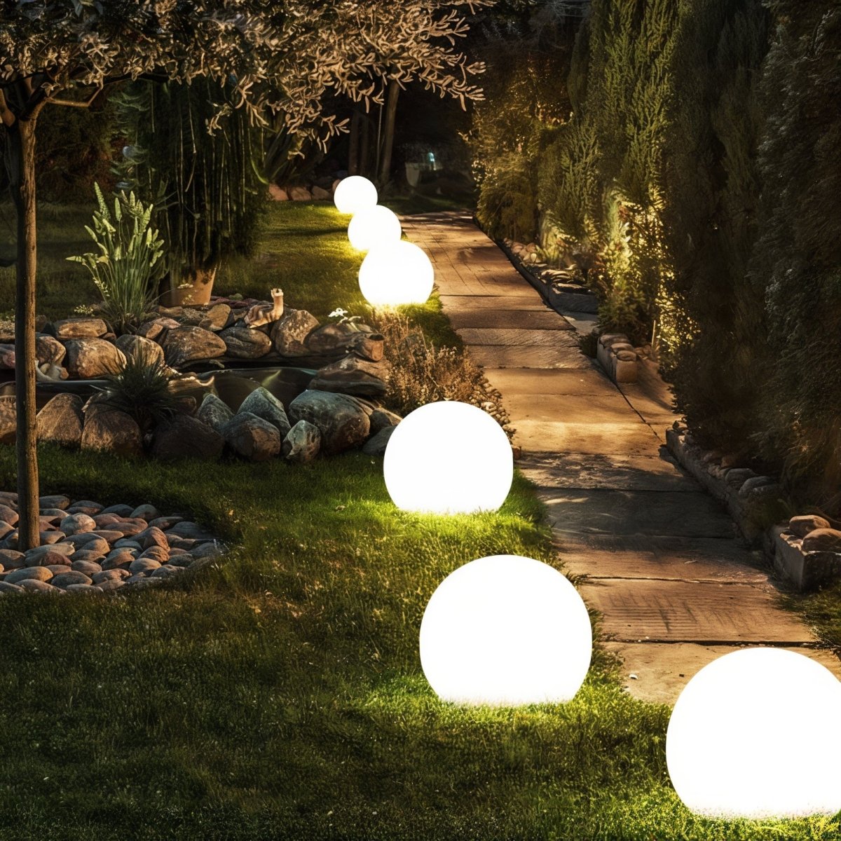 Sandsberg | LushLite - Garten tragbare Lampe