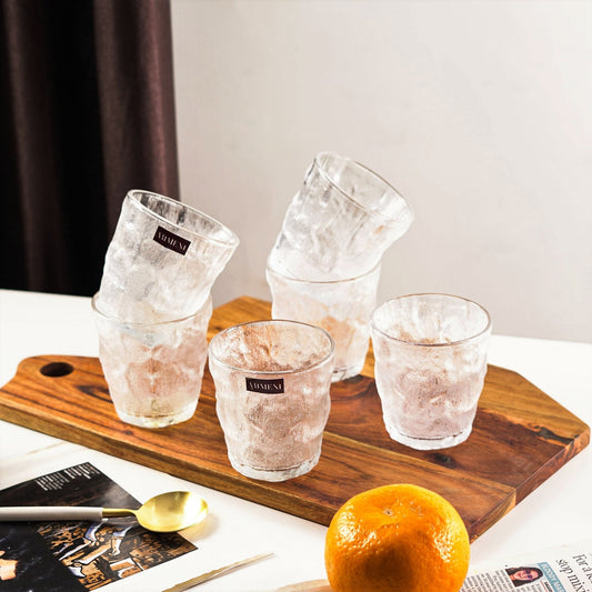 Gletscher-Muster Frosted Glass
