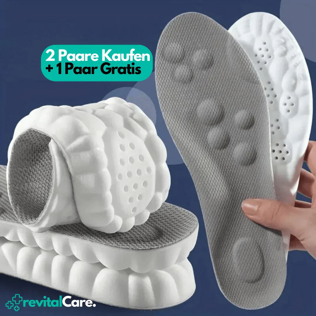 Sandsberg | Ergonomische 4D Komfort-Einlegesohlen