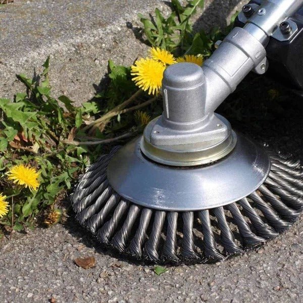 TurboTrimmer™️ Unkrautbürste & Trimmer aus Kohlenstoffstahl