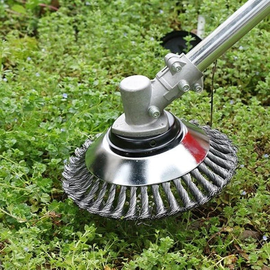 TurboTrimmer™️ Unkrautbürste & Trimmer aus Kohlenstoffstahl