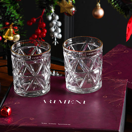 Harmony Whiskey Glass Set Geschenkbox (Set von 4)