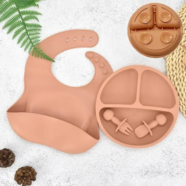 Baby-Silikon-Teller-Set