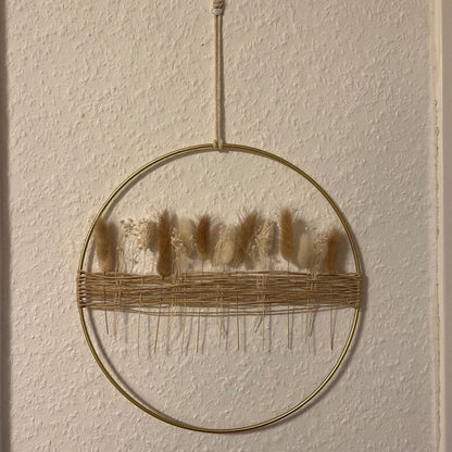 Sandsberg | Fleur de Vie Künstlicher Blumenkranz – Realistischer Blumenkranz für die Eingangstür & Wohnkultur