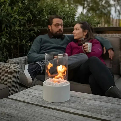 Sandsberg | Moderne Tragbare Tischfeuer-Laterne
