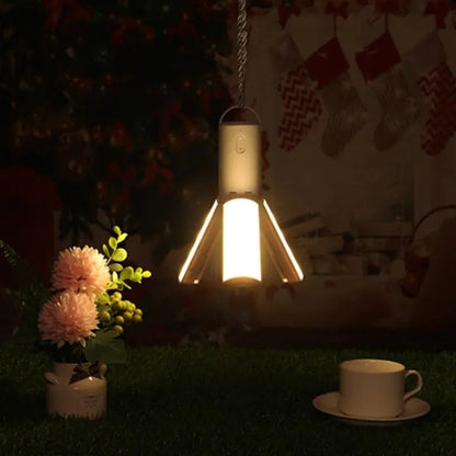 Sandsberg | All-in-One Campinglampe | Wiederaufladbares Outdoor-Licht mit einstellbarer Helligkeit & langer Akkulaufzeit