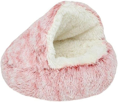 Sandsberg | Gemütliche Höhle Haustierbett | Beruhigendes & Komfortables Hundebett für Tiefe Entspannung