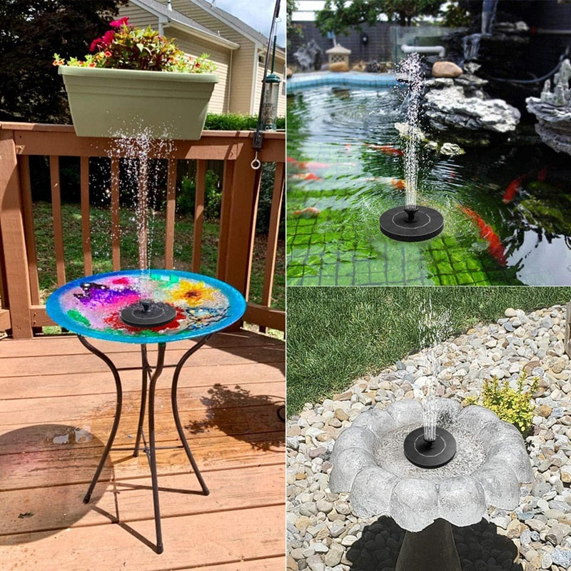 Sandsberg | Beruhigender Gartenbrunnen mit Sonnenlicht