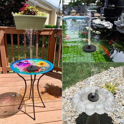 Sandsberg | Beruhigender Gartenbrunnen mit Sonnenlicht