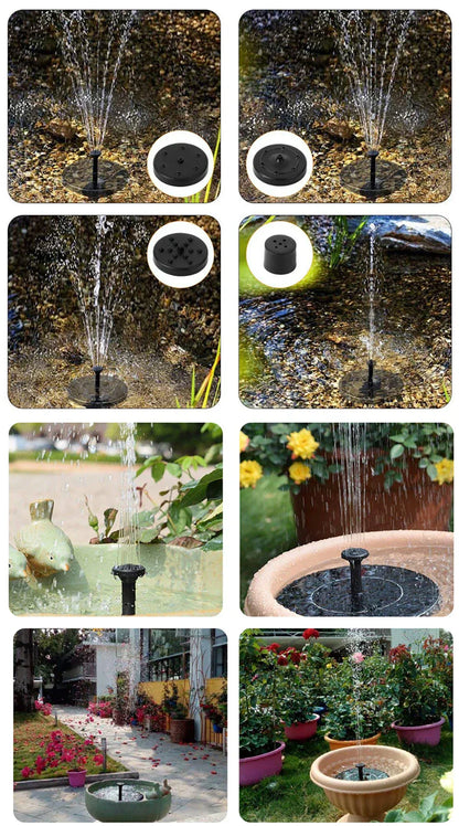 Sandsberg | Beruhigender Gartenbrunnen mit Sonnenlicht