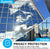 Deflecto reflektierende Fensterfolie