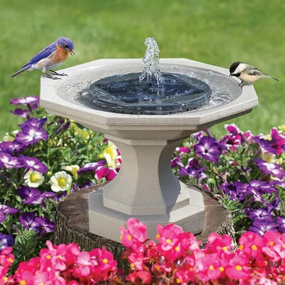 Sandsberg | Beruhigender Gartenbrunnen mit Sonnenlicht