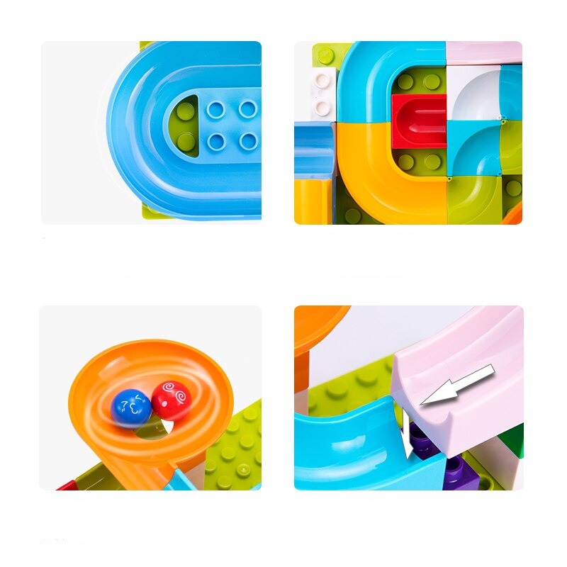 MarbleCraft | Murmelbahn Bausatz | Fördert Entwicklung | Educatives Spielzeug