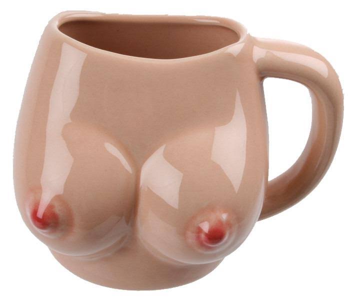 Boob Mug - Kaffeetasse in Brustform aus Keramik