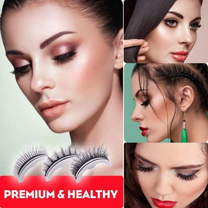 Premium wiederverwendbare selbstklebende Wimpern