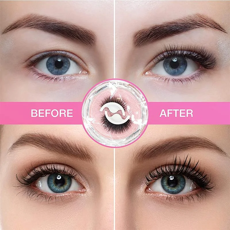Premium wiederverwendbare selbstklebende Wimpern