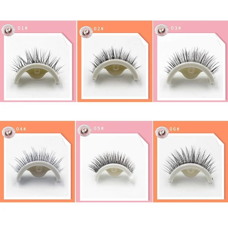 Premium wiederverwendbare selbstklebende Wimpern