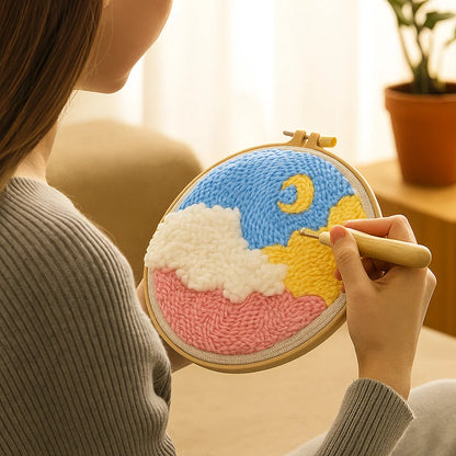 Sandsberg | Entspannendes Stickset mit verschiedenen Designs