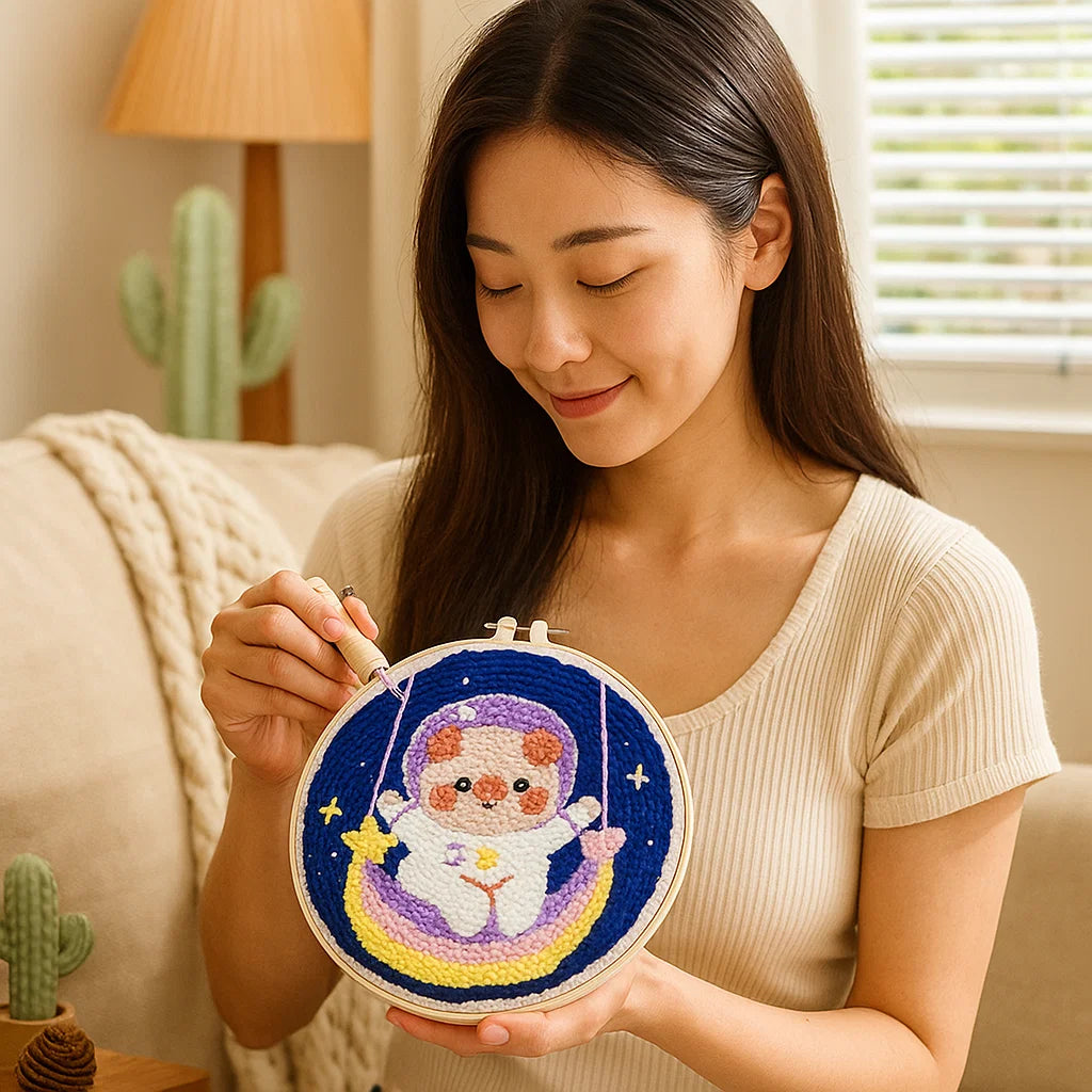 Sandsberg | Entspannendes Stickset mit verschiedenen Designs