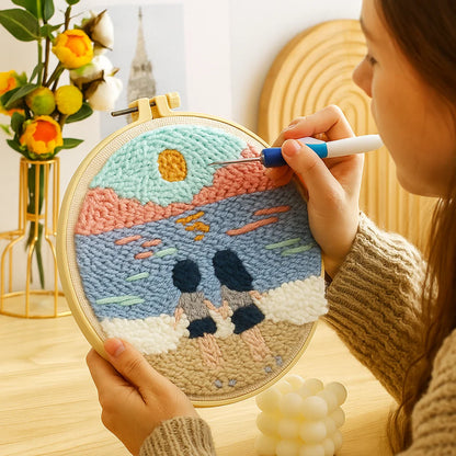 Sandsberg | Entspannendes Stickset mit verschiedenen Designs