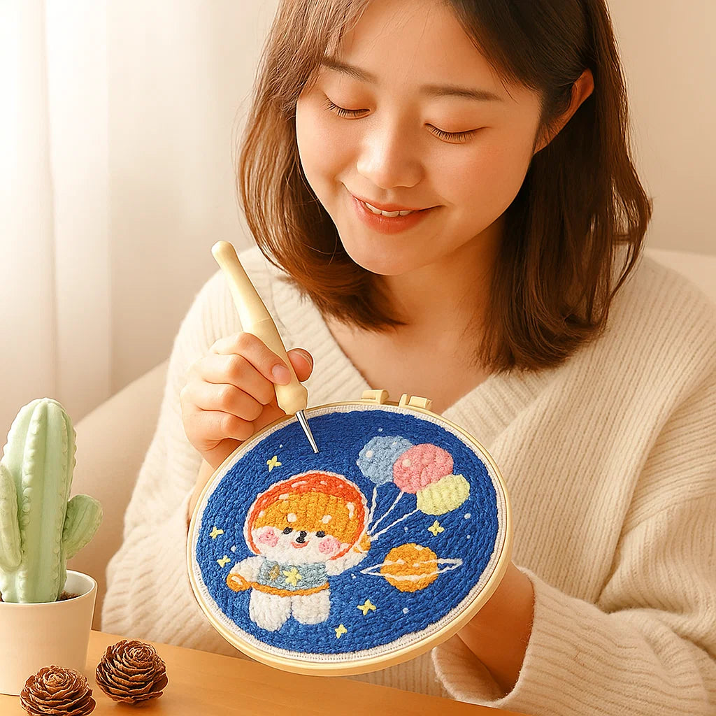 Sandsberg | Entspannendes Stickset mit verschiedenen Designs