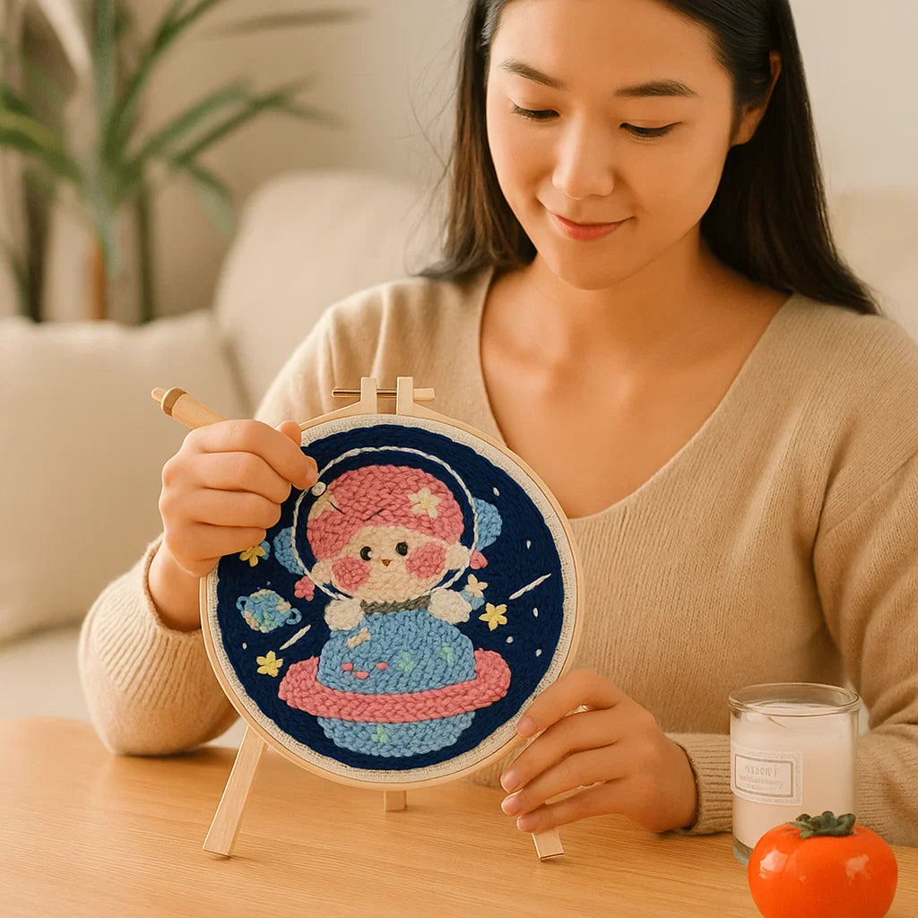 Sandsberg | Entspannendes Stickset mit verschiedenen Designs