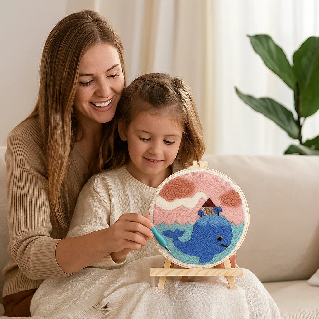 Sandsberg | Entspannendes Stickset mit verschiedenen Designs