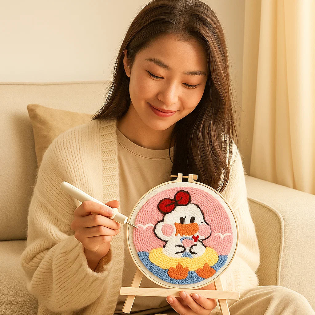 Sandsberg | Entspannendes Stickset mit verschiedenen Designs