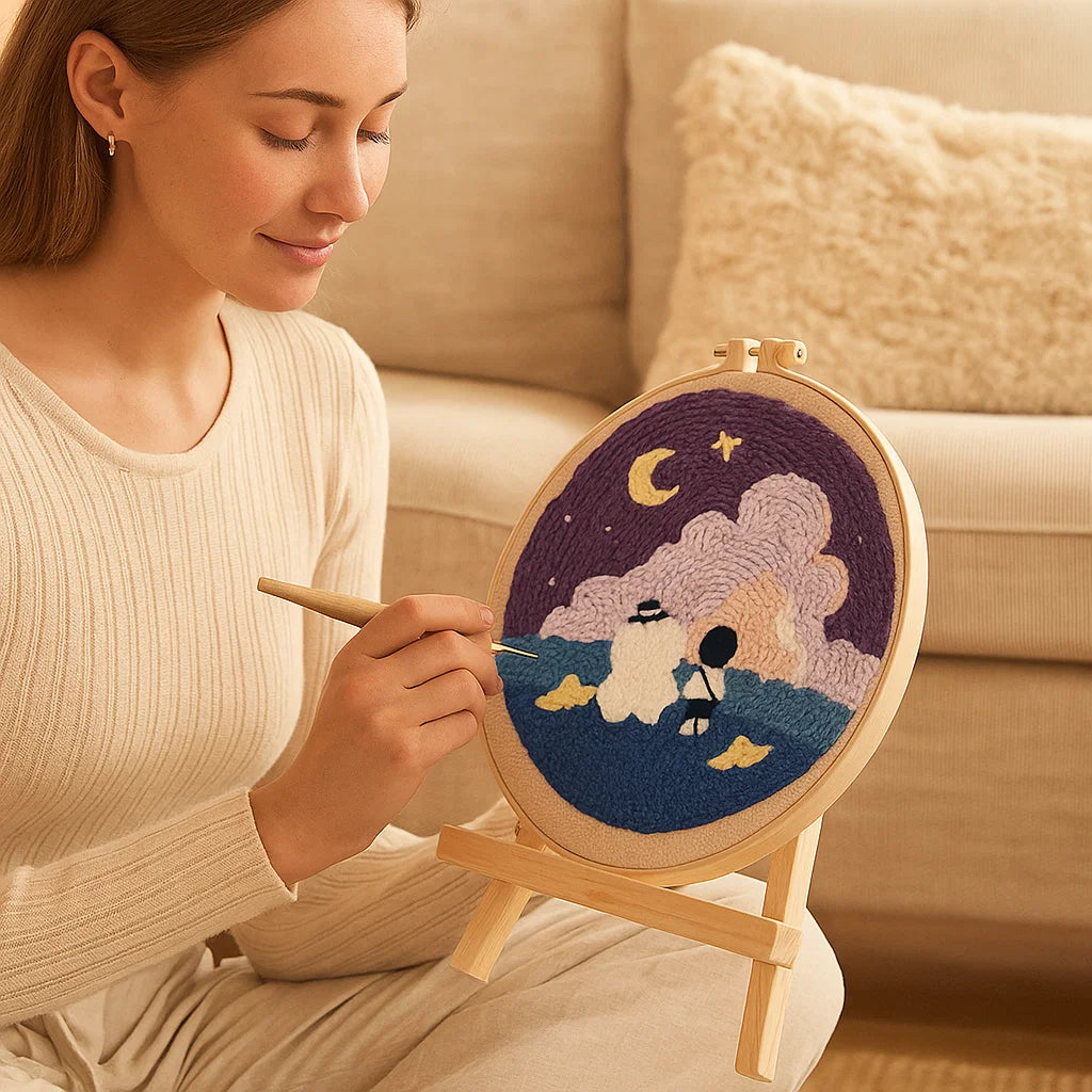 Sandsberg | Entspannendes Stickset mit verschiedenen Designs