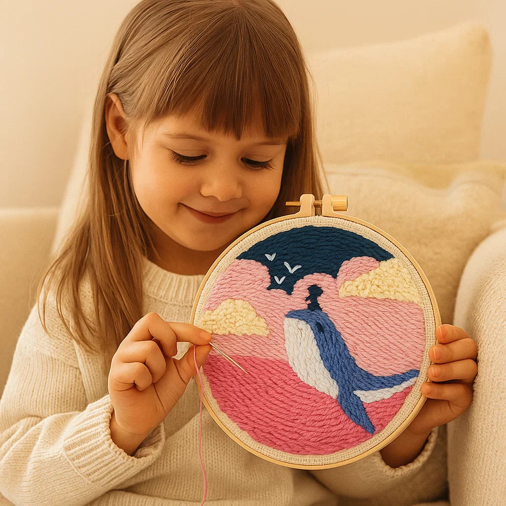 Sandsberg | Entspannendes Stickset mit verschiedenen Designs