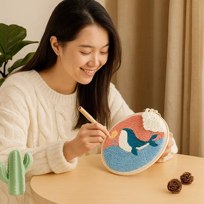 Sandsberg | Entspannendes Stickset mit verschiedenen Designs