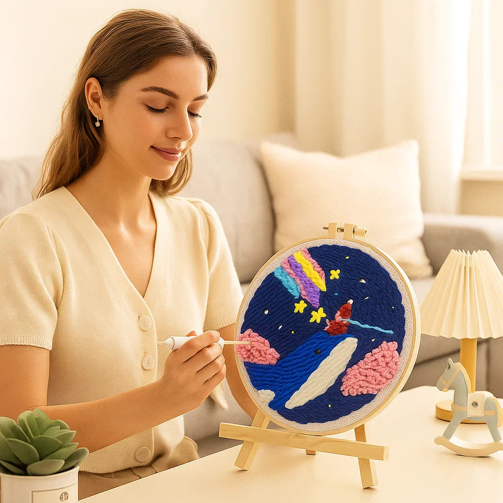 Sandsberg | Entspannendes Stickset mit verschiedenen Designs