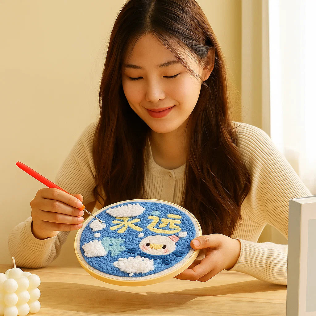 Sandsberg | Entspannendes Stickset mit verschiedenen Designs